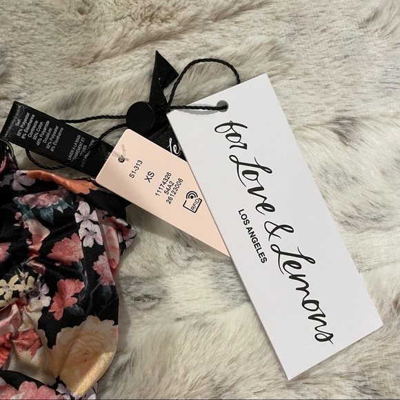 For Love & Lemons Gardenia Mini Dress XS NWT - Picture 8 of 9